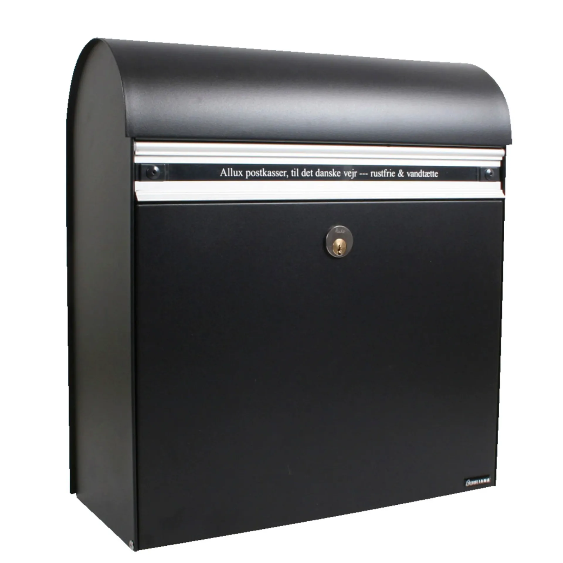 Allux 200 POSTKASSE SORT