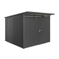 BIOHORT AVANTGARDE A4 REDSKABSRUM SØLV METALLIC 6,84 M2