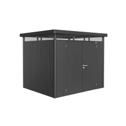 Biohort HIGHLINE H3 REDSKABSRUM MØRKEGRÅ METALLIC 6,46 M2