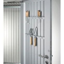 BIOHORT REDSKABSRUM STR. 150 REDSKABSRUM MØRKEGRÅ METALLIC 1,29 M2