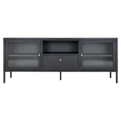 Boliginteriør BOLIGINTERIØR NELA TV-BÆNK SORT 60 X 160 X 35 CM
