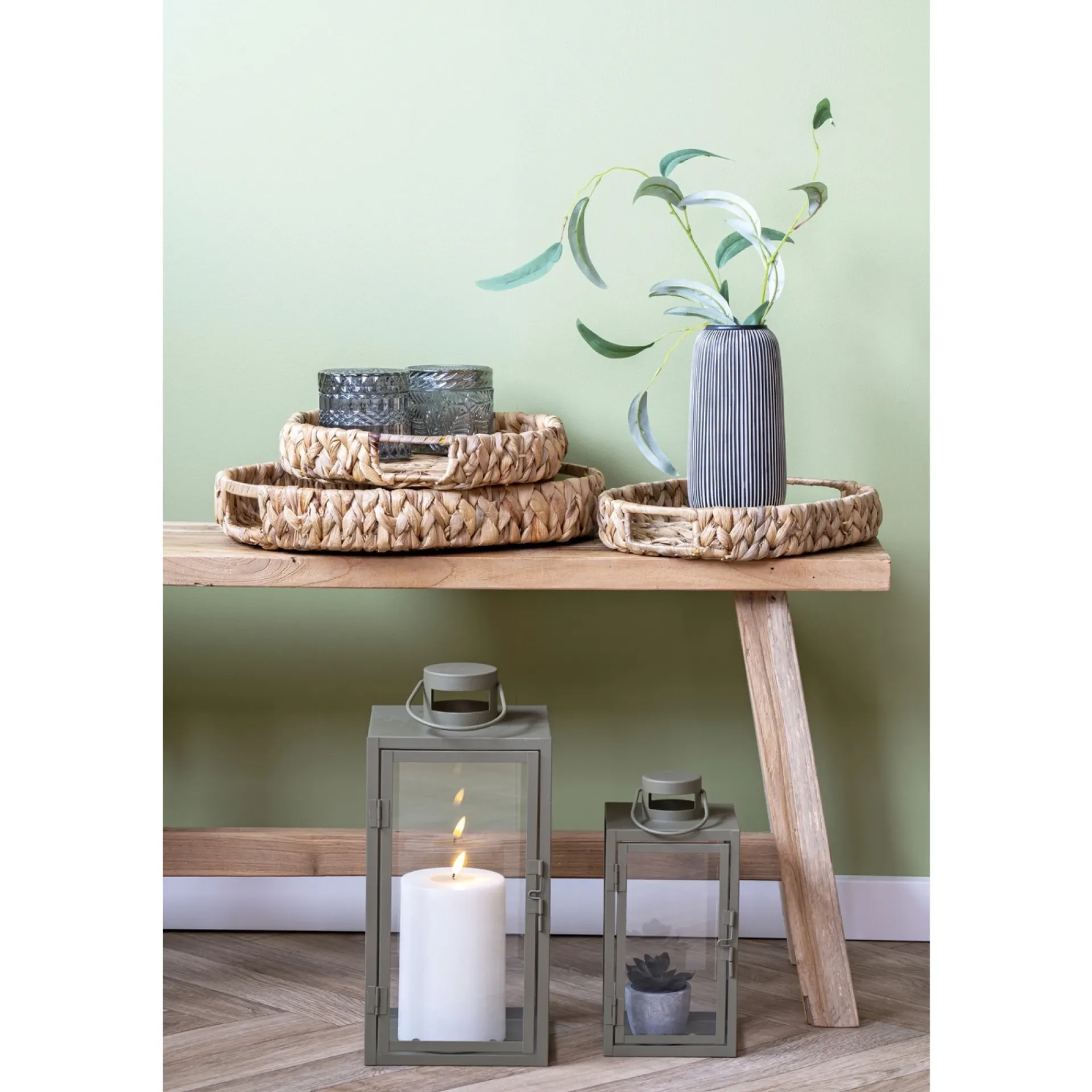 Boliginteriør BOLIGINTERIØR SOFIE BÆNK TEAK 25 X 90 CM
