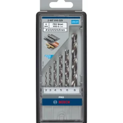 Bosch 2607010529 METALBORSÆT 6 STK