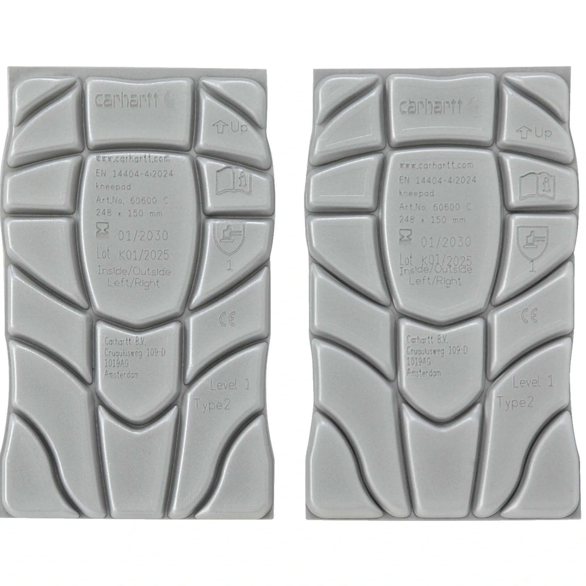 Carhartt M INTEROPERABLE KNEE PADS KNÆPUDER GRÅ ONE SIZE