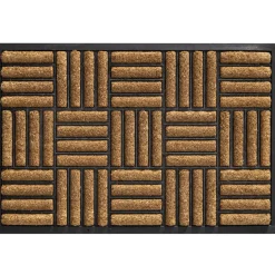 Clean Carpet GUMMIMÅTTE DØRMÅTTE 40X60 NATUR/SORT