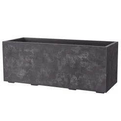 DEROMA MILLENIUM 208-609 PLANTEKASSE PLASTIK ANTRACITGRÅ L59 CM