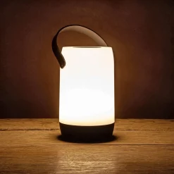 Det Gamle Apotek SOLCELLE BORDLAMPE HVID