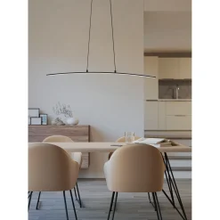 Eglo LASANA PENDEL SORT/ALU 96,5 CM