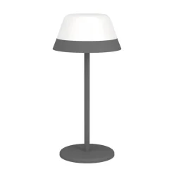 Eglo MEGGIANO GENOPLADELIG BORDLAMPE GRÅ/HVID