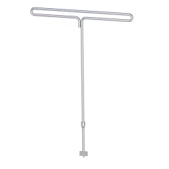 Eurotec FORHØJELSESPROFIL 27X38X1CM METAL 1 STK