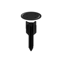 EUROTEC FORHØJELSESPROFIL 20X25X3CM SORT 1 STK