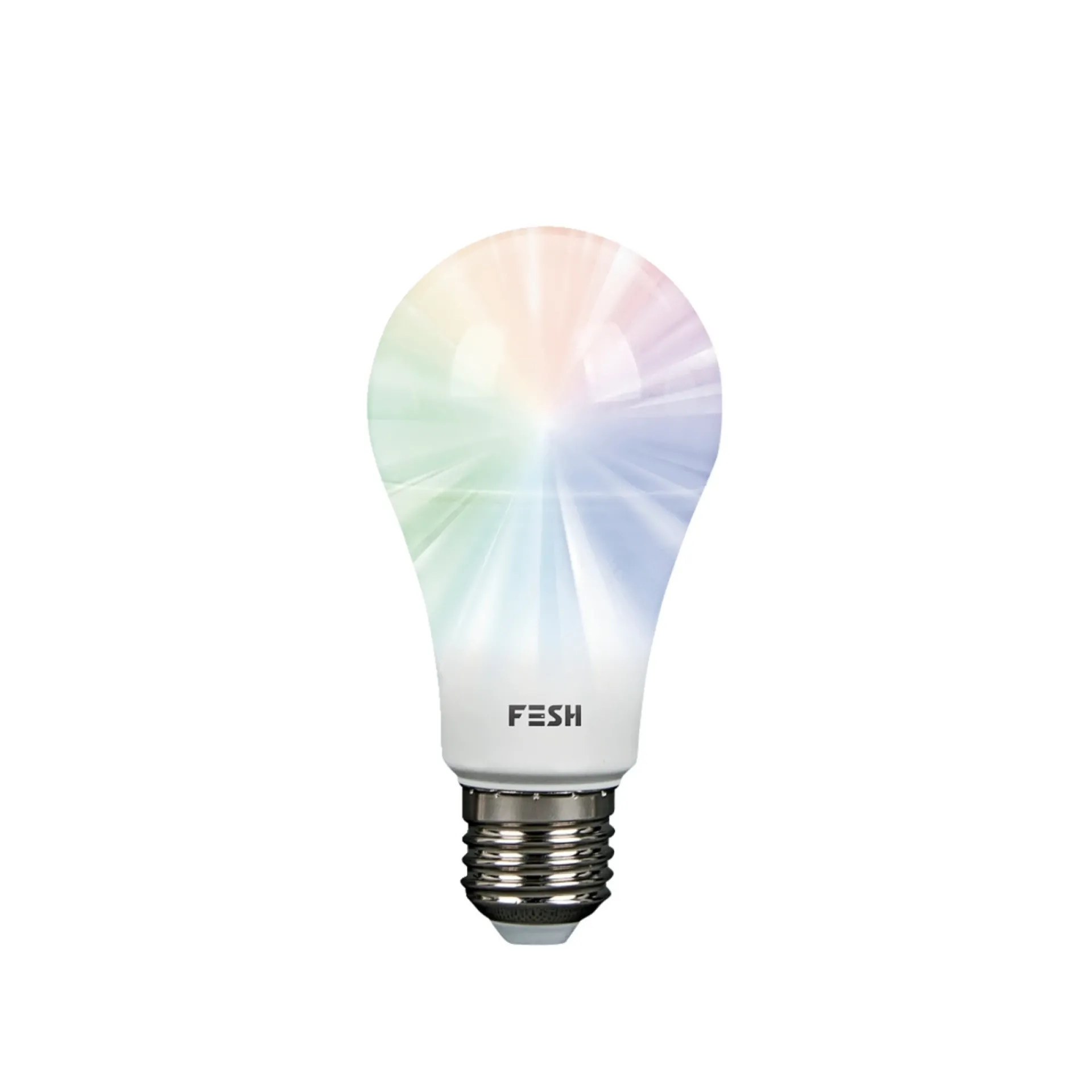 FESH SMART MULTICOLOR LED PÆRE E27 STANDARD 9W