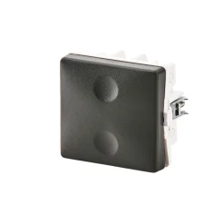 FESH SWITCH CURVELINE KORR. - 1,0 MODUL AFBRYDER KOKSGRÅ