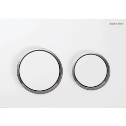 Geberit OMEGA20 BETJENINGSPLADE HVID