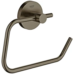 Grohe ESSENTIALS TOILETPAPIRHOLDER BØRSTET HARD GRAPHITE