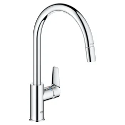 Grohe START EDGE QUICKFIX, C-TUD, M/UDTRÆK KØKKENARMATUR KROM