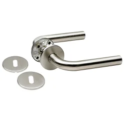 Habo 19 MM DØRGREB RUSTFRIT STÅL L-FORM