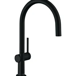 Hansgrohe TALIS M54 220 KØKKENARMATUR MAT SORT