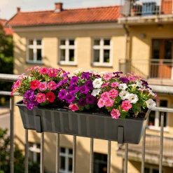 Hortus AGRO BESLAG JERN SORT 15X2 CM