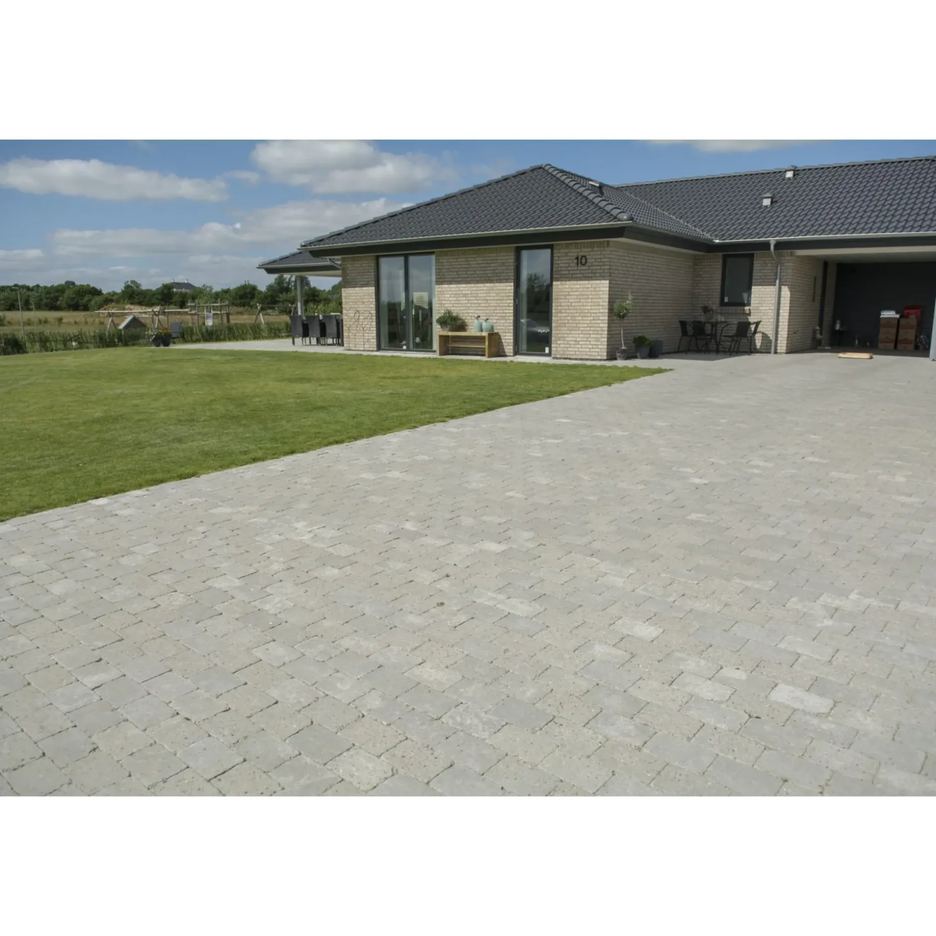 IBF HOLMEGAARDSTEN NORMALSTEN BELÆGNINGSSTEN 7 X 14 X 21 CM GRÅ