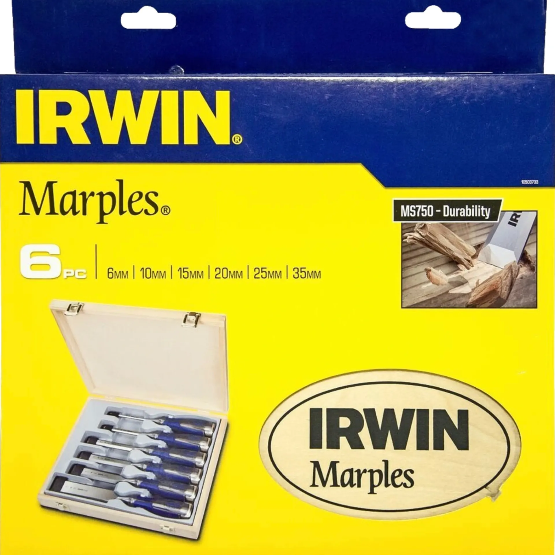 Irwin STEMMEJERNSSÆT 6 STK