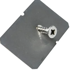 Isola SKIVE M/SKRUE TYPE 1 TAGTILBEHØR STÅLGRÅ 55X35X32 MM
