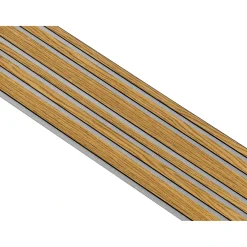 I-Wood AKUSTIKPANEL EG BRUN OLIE 17 X 300 X 2400 MM