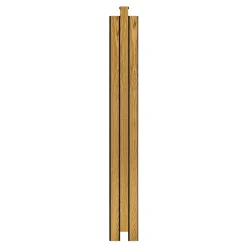I-Wood AKUSTIKPANEL EG BRUN OLIE 17 X 300 X 2400 MM