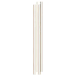 I-WOOD AKUSTIKPANEL EG HVIDMALET 16 X 300 X 2400 MM