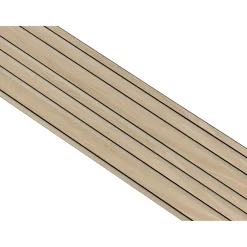 I-Wood AKUSTIKPANEL EG HVID OLIE 17 X 300 X 2400 MM