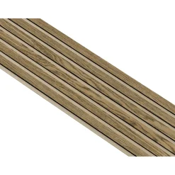 I-Wood AKUSTIKPANEL EG MØRKEBRUN OLIE 17 X 300 X 2400 MM