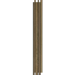 I-Wood AKUSTIKPANEL EG MØRKEBRUN OLIE 17 X 300 X 2400 MM