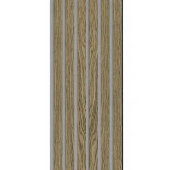 I-Wood AKUSTIKPANEL EG MØRKEBRUN OLIE 17 X 300 X 2400 MM