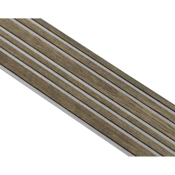 I-Wood AKUSTIKPANEL EG SORT OLIE 17 X 300 X 2400 MM