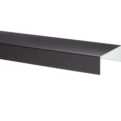 JUAL SORT ALU-PROFIL 21FS, 25 X 120 X 25 MM. LIMTRÆSPROFIL 1 M