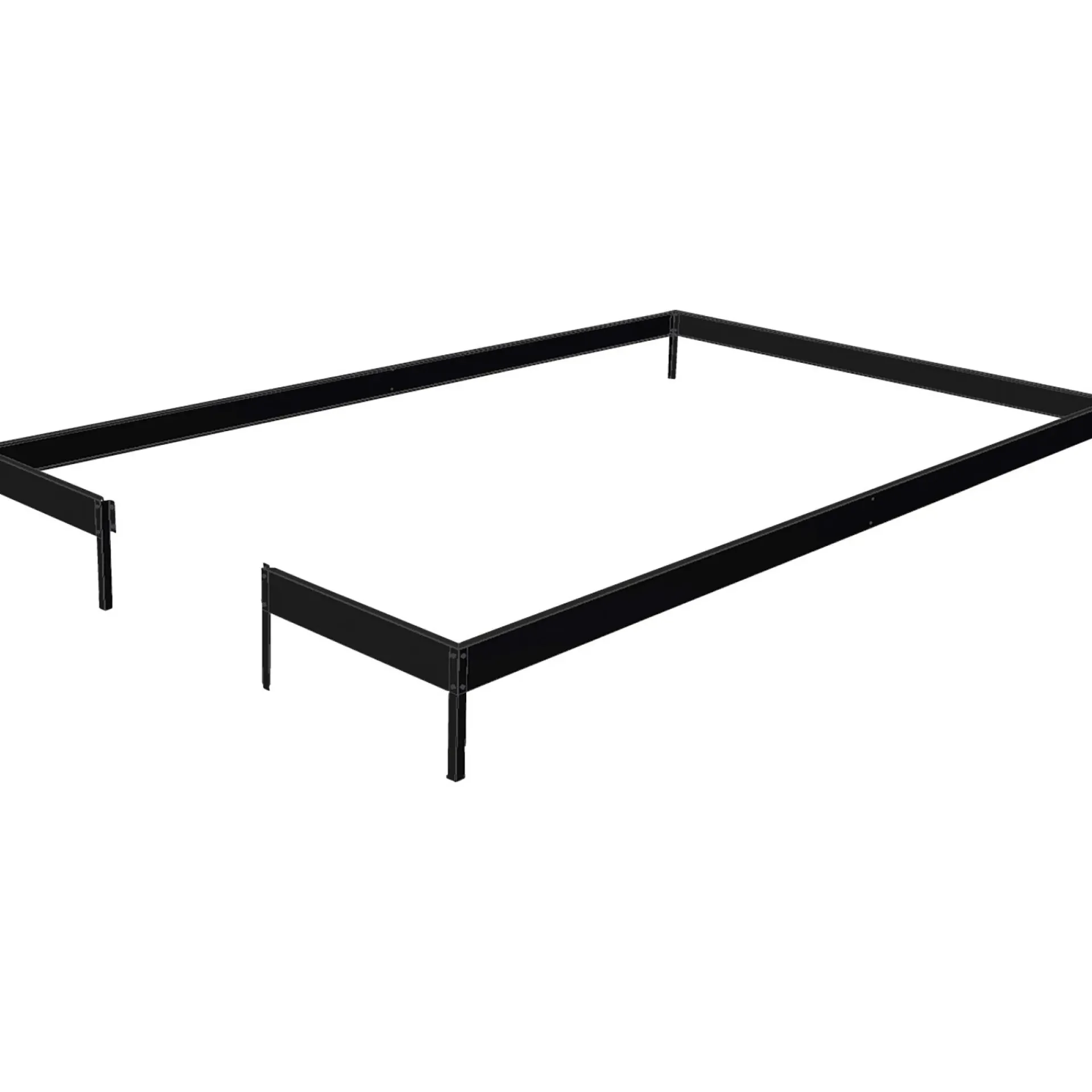 Dame Juliana COMPACT STÅLFUNDAMENT SORT 5 M²