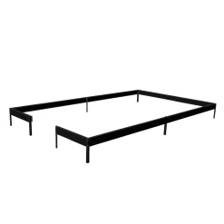 Dame Juliana COMPACT STÅLFUNDAMENT SORT 8,2 M2