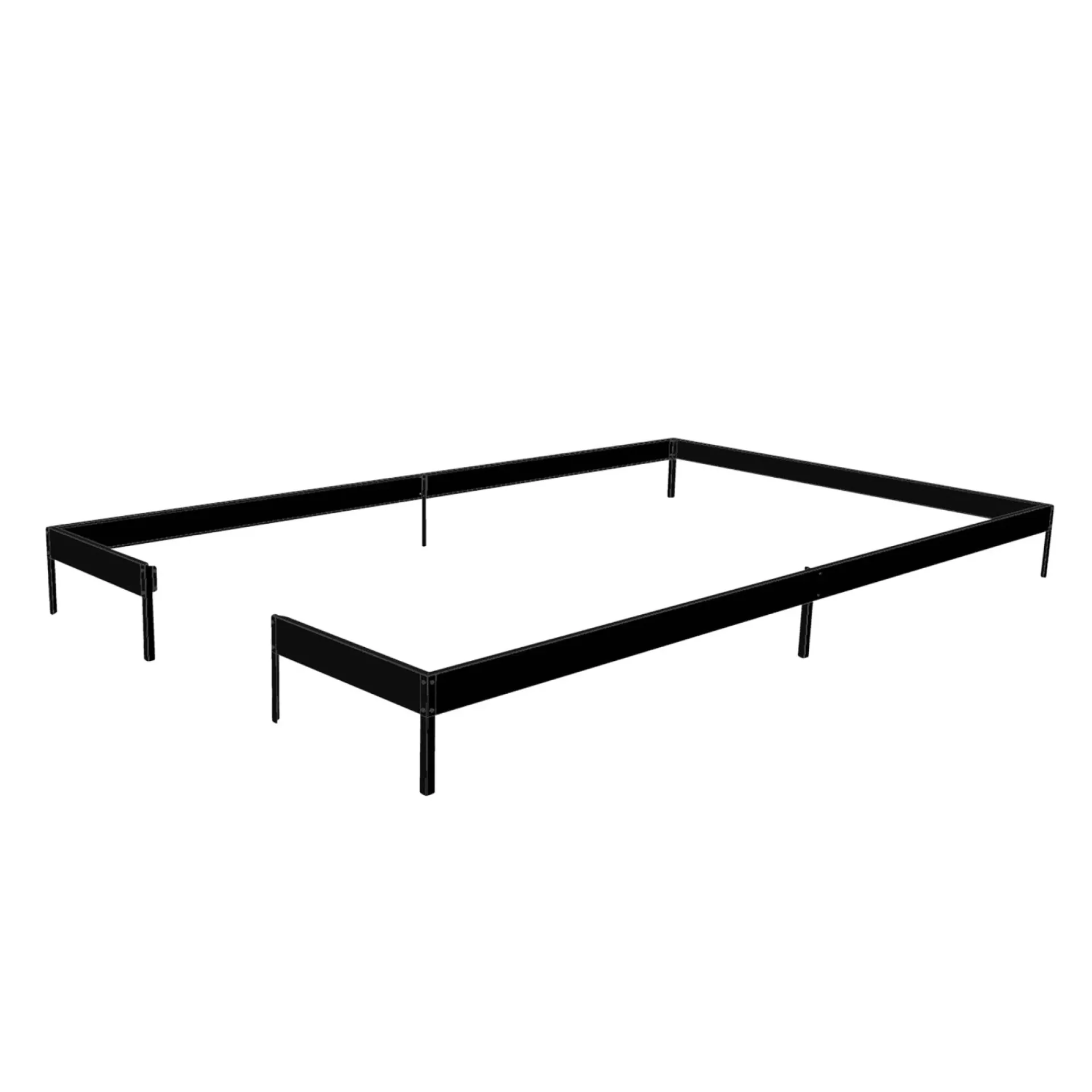 Dame Juliana COMPACT STÅLFUNDAMENT SORT 6,6 M2