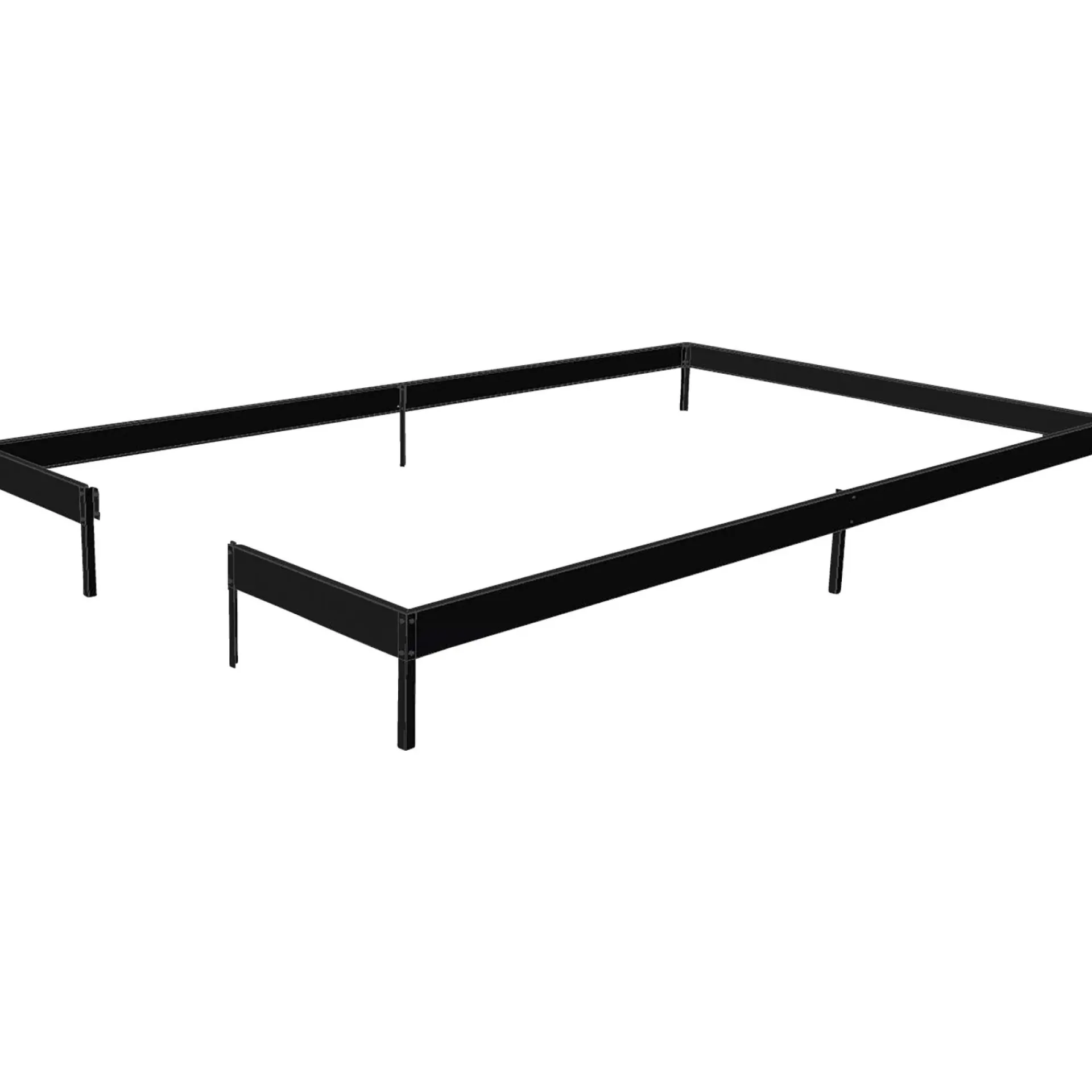 Dame Juliana COMPACT STÅLFUNDAMENT SORT 6,6 M2