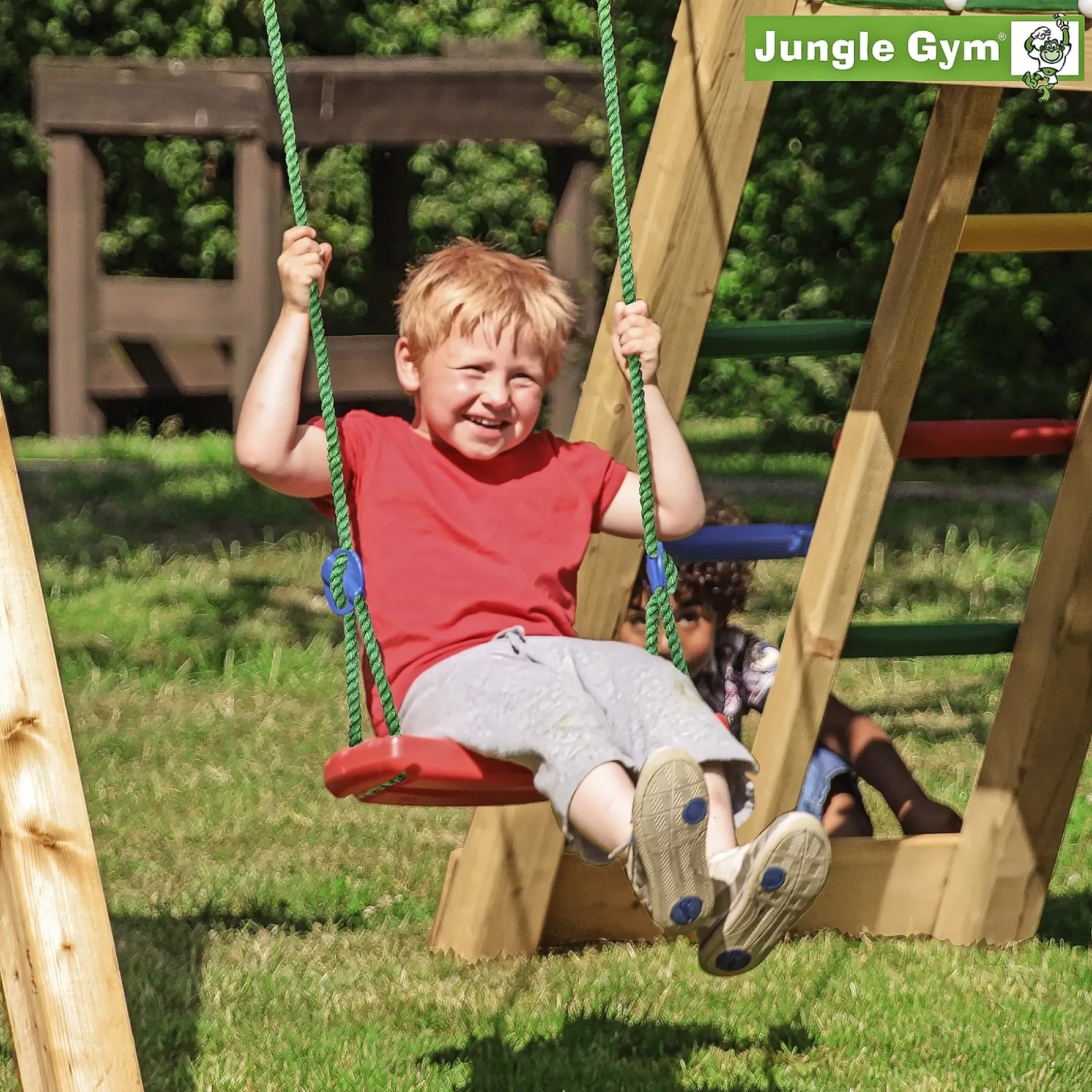 JUNGLE GYM SWING GYNGE RØD
