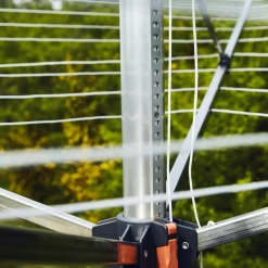 JUWEL COMFORT 213-103 TØRRESTATIV GRÅ ALUMINIUM