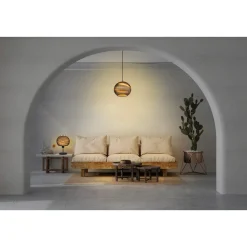 LEDVANCE DECOR CARDBOARD BORDLAMPE BRUN 25,8 CM