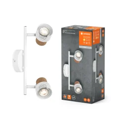 LEDVANCE DECOR CORK SPOTLAMPE SORT GU10 3,4W