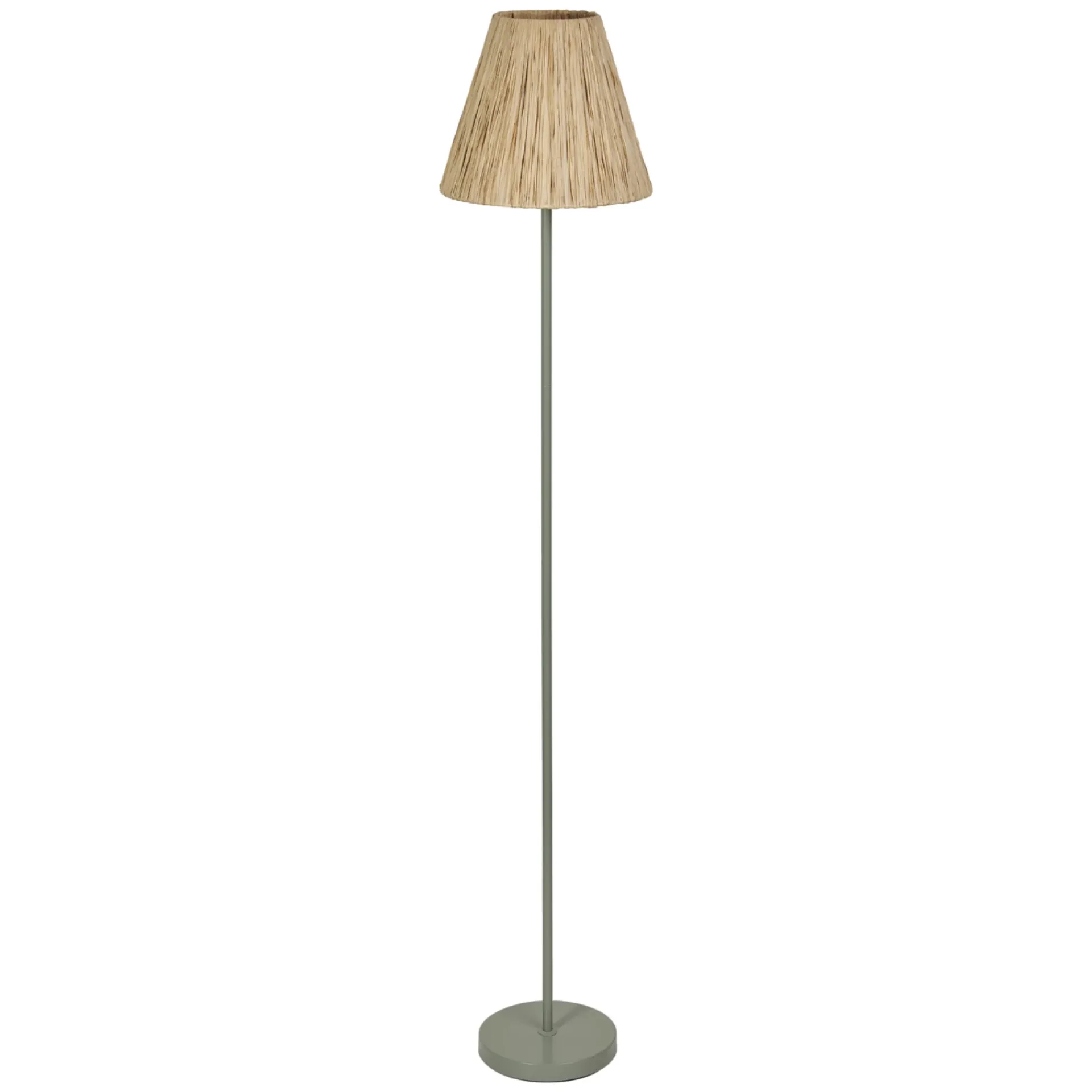 LEDVANCE DECOR RAFFIA GULVLAMPE BRUN/GRØN 34,8 CM