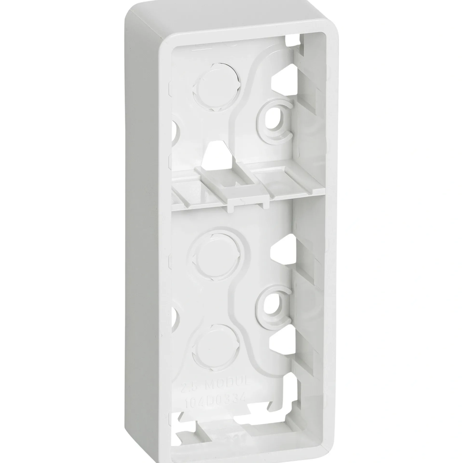 LK Fuga BASELINE 2 1/2 MODUL UNDERLAG HVID