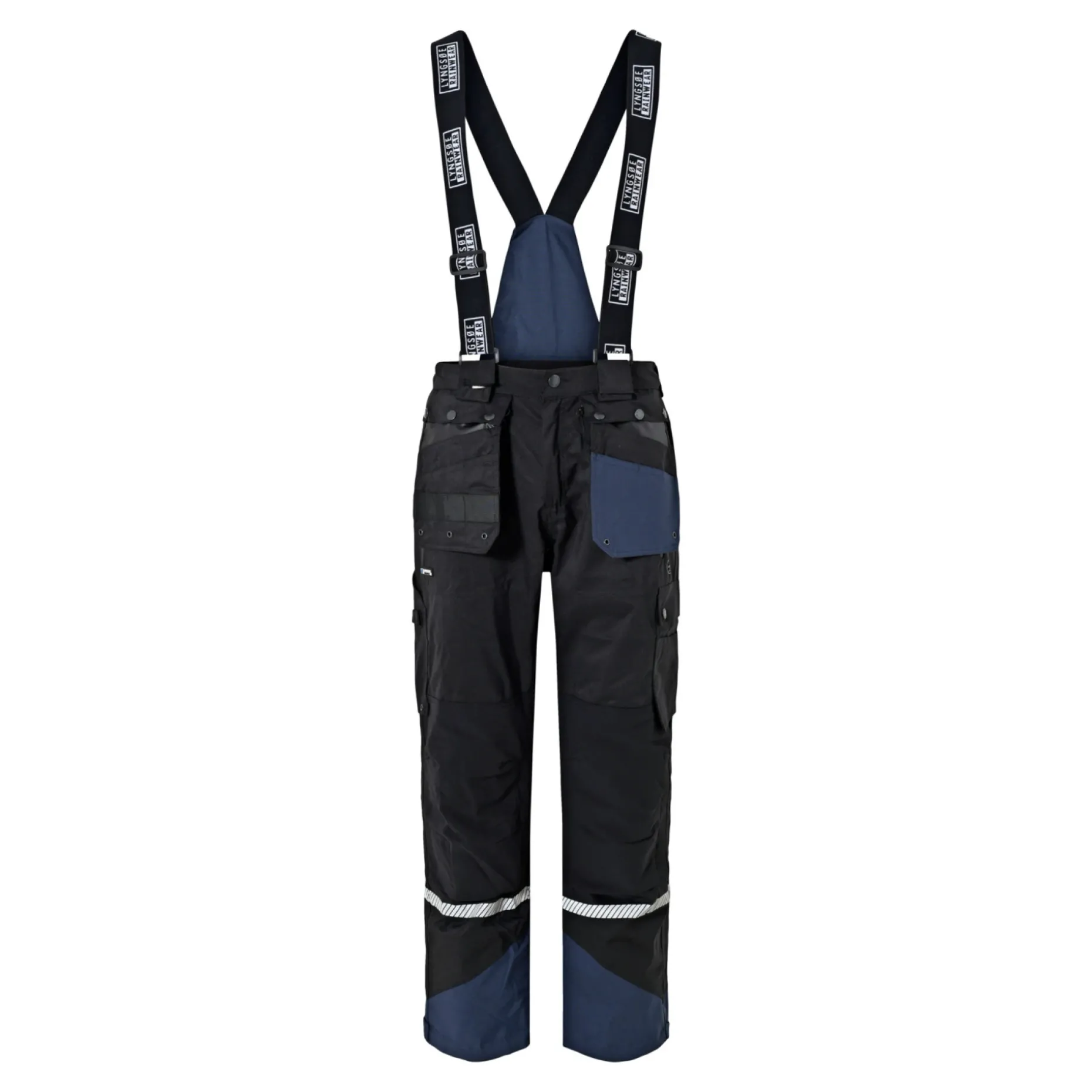 LYNGSØE 4WS-4083 REGNBUKS S SORT/NAVY