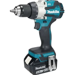 Makita DHP489RTJ SLAGBOREMASKINE AKKU MED BATTERI OG LADER