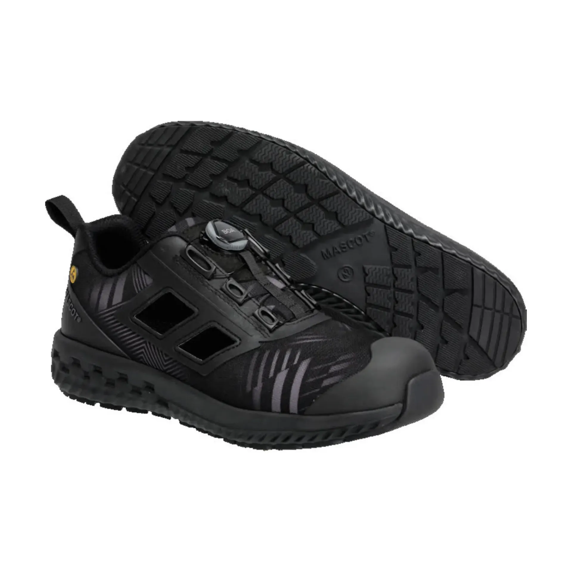 Mascot FOOTWEAR CUSTOMIZED SIKKERHEDSSKO SORT 43