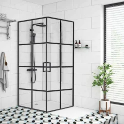 Milobad NEW YORK BRUSEHJØRNE KLART 90 CM