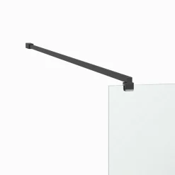 Milobad SORT FORHÆNGSSTANG 110 CM